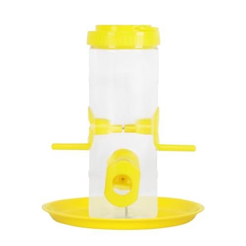 Petcrux Medium Bird Feeder with Holding Handle with 4 Feeding Nozzles, Hanging Sparrow Bird Feeder for Balcony, Garden Outdoor Bird Feeder, Bird Food Feeder (Yellow) (B0CQG3FG5Q) Amazon Price History, Amazon Price Tracker
