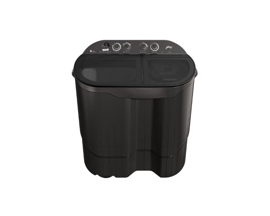 Godrej WSEDGE JAZZ 115 5.0 DB3 M CSGR Semi Top load Washing Machine 11.5kg Crystal Grey-image-40