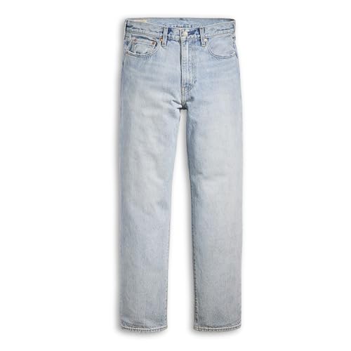 Levi's 568 Loose Straight Jeans for Men, Size 33, Light Indi...