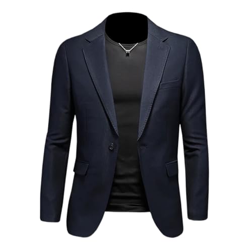 Blazer business casual homme veste de costume slim fit tendance printemps