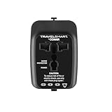 Conair Universal Travel Adapter - All-in-One European and Worldwide Travel Plug Adapter with Surge Protection - Includes USB C Port
