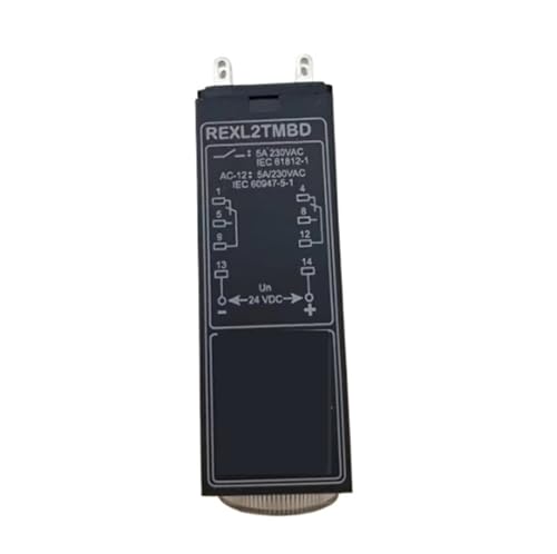 Relais temporisé REXL2TMBD miniature double inverseur pour automatisation