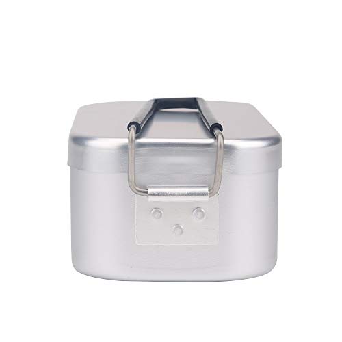 Milicamp Aluminum Survival Kit Box Canteen Mess Kit Lunch Box Portable Cooking Picnic Outdoor Camping Buy Online In Aruba At Aruba Desertcart Com Productid
