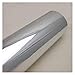 GQTD Flexibler Glanzspiegel Chrom Silber Vinyl Wrapfolie Folie Aufkleber Blasefrei Auto Aufkleber Computerabdeckung Telefon (Color Name : Silver, Size : 152X30 cm)