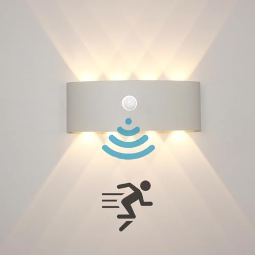 Applique murale LED détecteur mouvement pour éclairer escalier sombre