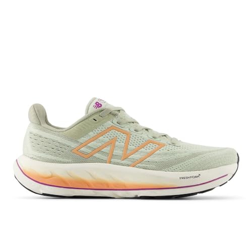 New Balance Women's Fresh Foam X Vongo V6 Running Shoe, Natural Mint/Light Gold Metallic/Copper, 8.5
