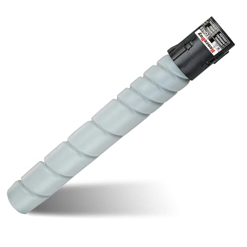 HenceBuy Cartucho de tóner negro compatible TN324K TN 324K TN324 TN 324 A8DA150 de repuesto para impresora Konica Minolta BizHub C258 C308 C368 (1 negro)