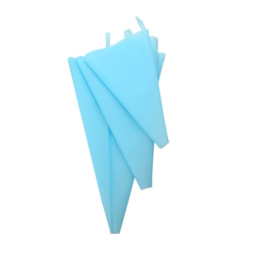 BRIGHTFUFU 3PCS Tpu Pastry Bag Reusable Cake Icing Bags for Decorating Cookies Cupcakes and Pies Easy Clean Piping Tool for Use