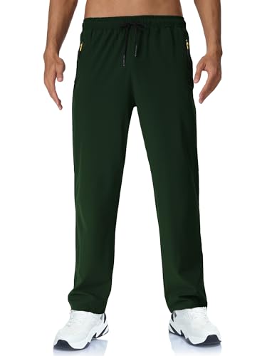 Rapoo Mens Lightweight Hiking Pants Quick Dry Stretch Joggers for Running Workout Casual - Image 4