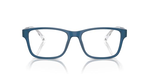Image of Emporio Armani mens Ea3239f Low Bridge Fit Rectangular Prescription Eyewear Frames