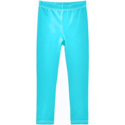 Turquoise Footless Tights (Pack of 1) - Soft, Stretchable, Stylish and Comfortable Perfect for Dance, Yoga, and Everyday Wear