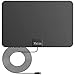 ANTAN Indoor Window HDTV Antenna 35 45 Miles Range Support 8K 4K 1080P UHF VHF view HDTV Channels with Longer 16.5ft Coaxial Cable