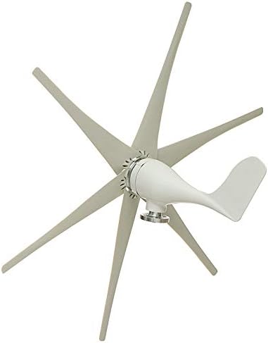 9000W Horizontal Wind Generator 12/24/48V 6 Blades Wind Turbines Generator Windmill Energy Turbines Charge for Home Or Camping (Size : 24v)