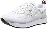 Ziernaht Tommy Hilfiger Damen Annie 7c Sneaker, Beige (White Ybs), 41 EU