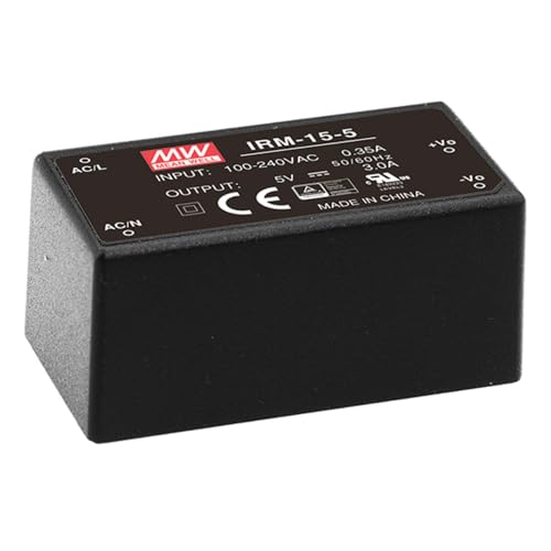 Alimentation AC CC MEAN WELL IRM-15-12 12V pour circuit imprime