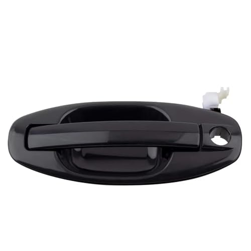 Poignée porte extérieure noire Hyundai Santa Fe 2001 2002 2003 2004 2005 2006 arrière gauche OEM