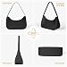 Imagen de BSBUY Bolso Negro Mujer, Bolso de Hombro Mujer