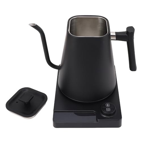 Tetera eléctrica cuello de ganso acero inoxidable 1200W miniatura 5