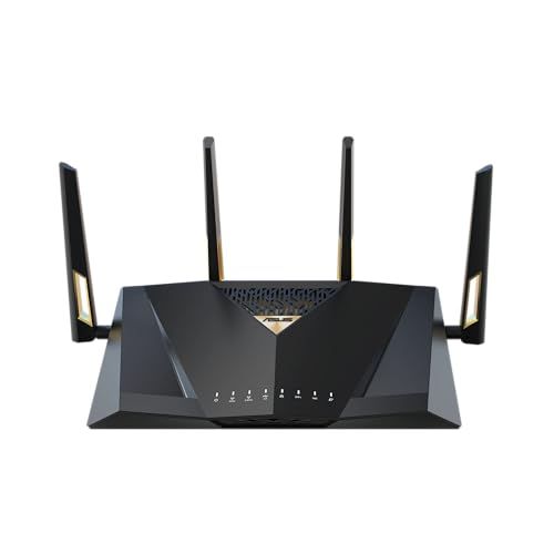 Image of ASUS RT-BE88U Dual-Band WiFi 7 AiMesh Extendable Performance Router, 4K-QAM, MLO, Dual 10G Ports, SFP+, 4X 2.5G Ports, 4X 1G Ports, 34G WAN /LAN Capacity, Network Security, Built-in VPN (Pack of 5)