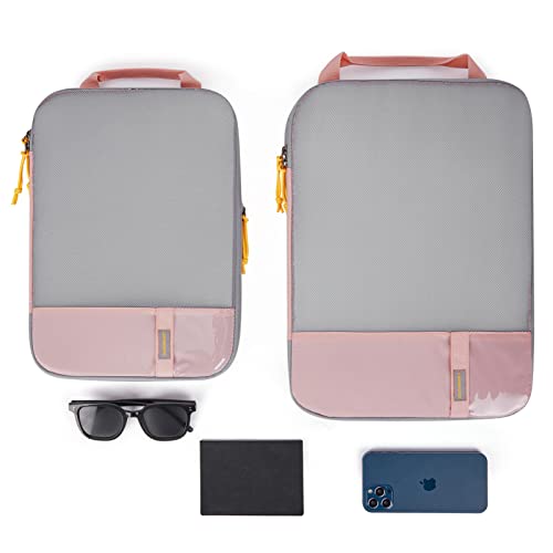 Image of BAGSMART Compression Packing Cubes for Travel, Lightweight Vacation Essentials, Suitcase Organizer Bags Set, Durable Luggage Organizer, Baby (2 /4 /6 Set Options)