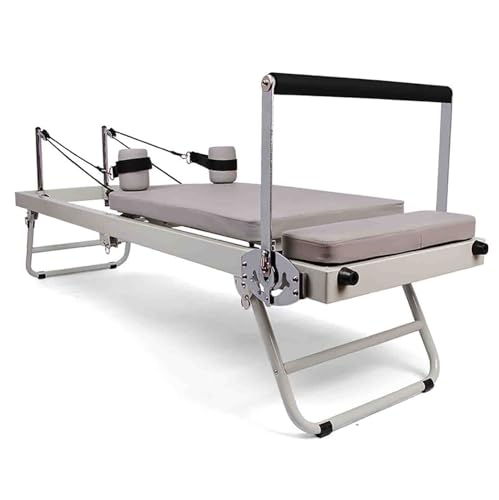 Pilates Reformer - Macchina per allenamento a casa e in palestra, attrezzatura essenziale per pilates principianti e utenti intermedi