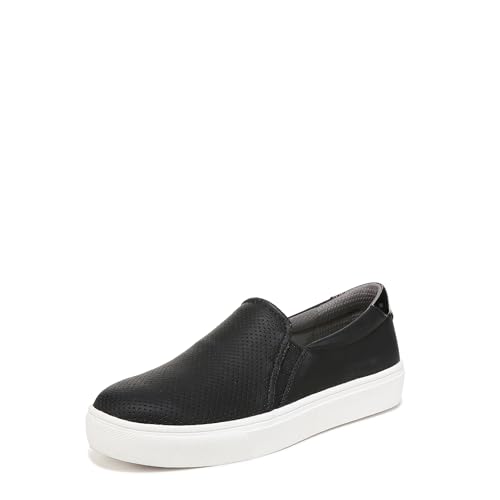 Dr. Scholl's Shoes Womens Nova Slip On Fashion Sneaker Black Nubia Perf 10 M