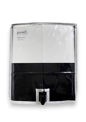 Image of Body Protective Cover Compatible With HUL Pureit Marina Prime Mineral RO+MF, Marina Pro Mineral RO+UV Water Purifier, White, UV-resistant Cover, Lightweight & Durable, Easy installation