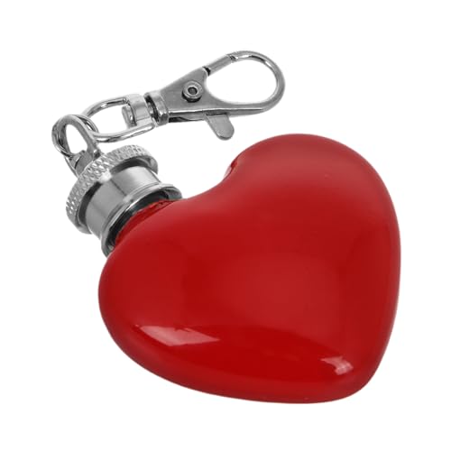 ifundom Petaca Inoxidable Forma para Botella Portátil para Alcohol Llaveros para Actividades y San Valentín