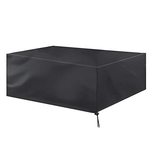 BWBG Funda para Muebles De JardíN Impermeable, Cubierta De Mesa Y Silla para Muebles De JardíN ProteccióN contra El Polvo Y Los Rayos UV Resistente Al Agua Y Sin DecoloracióN- 250x250x90cm Cover