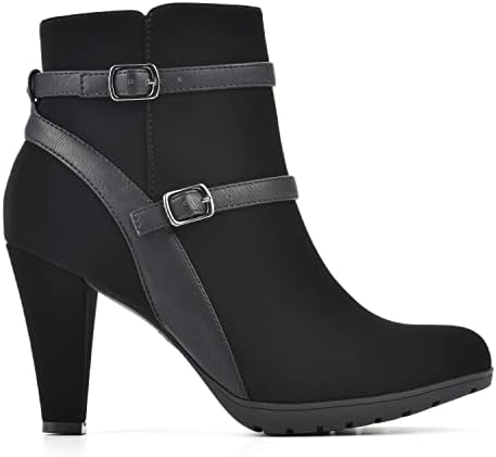 WHITE MOUNTAIN Shoes Women's Sebella Boot, Black/Smooth, 10 M | Image 1