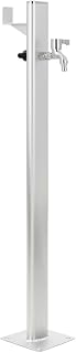 vidaXL Columna Agua para Jardín Aluminio 95 cm Fuente Exterior Patio Terraza