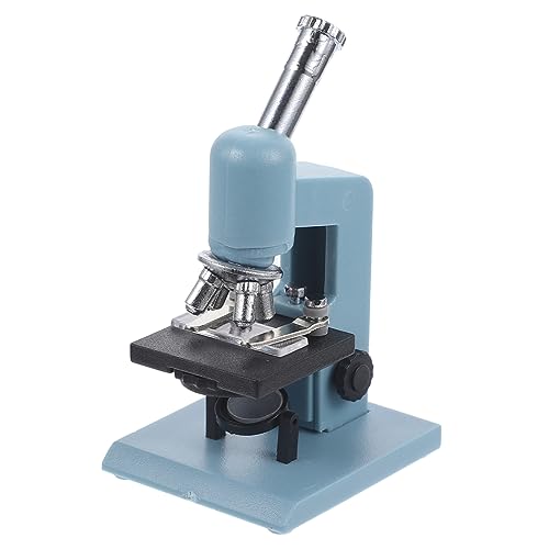 VANZACK Dollhouse Accessories Mini Decorative Microscope Model Toy Model for Boys and Girls