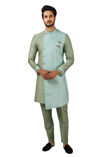 Indian Royal Designer Groom Festival Wedding Wear Traditional Sherwani for Men