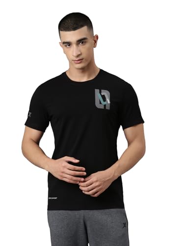 Image of XTEP Men Unbundled Forging Black Training T-Shirt