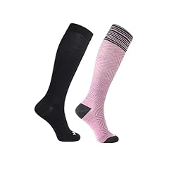 2 Pairs: 1 Pure Black+ 1 Pink