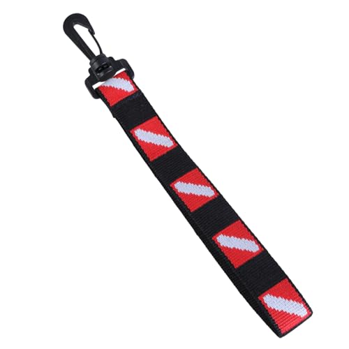 mioosho Webbing Quick Releases Loop Lanyard For Secure Attachment In Underwater Environment Diving Clip Diving Flags Strap