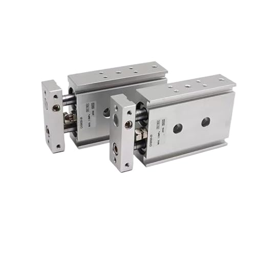 Cylindre double CXSM15 anti-rotation à course variable pour guidage précis - 3