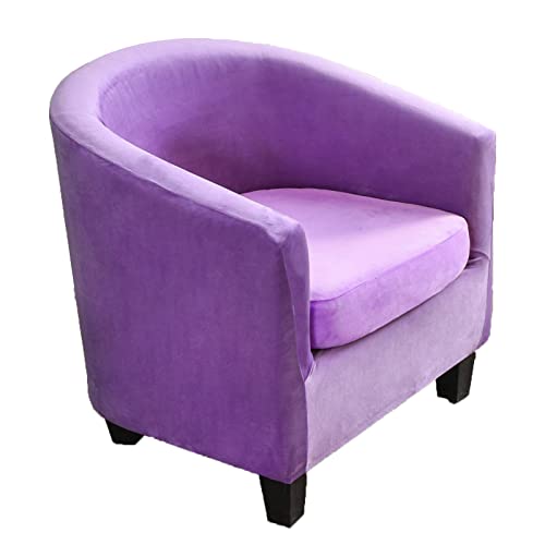 Club Chair Schonbezug, 2 Stück Bezug für Wannensessel Samt Cocktailsessel...