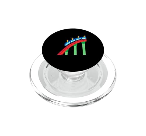 PopGrip pour MagSafe PopSockets motif Montagnes Russes support amovible noir
