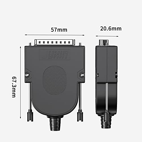 Juxinice No Soldering Needed Db25 Serial Adapters D-Sub 25-Pin Male Rs232 Adapter To Terminal Connector Signal Module With Bolts Nuts And Screwdriver (Db25 Male) #TOP7