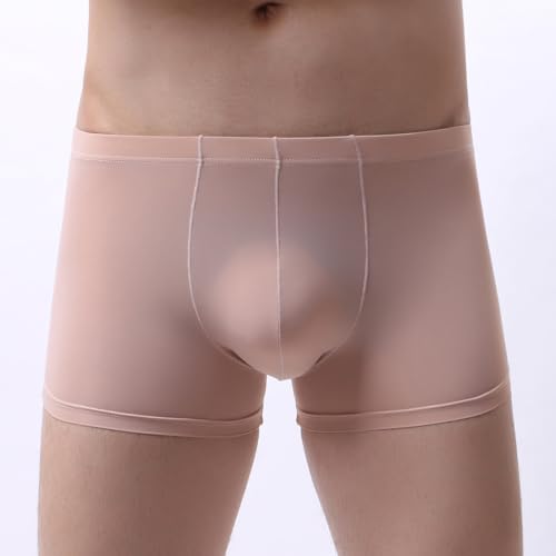 Mendove Men's Seamless Comfort Soft Silk Boxer Briefs2