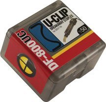 Dent Fix Equipment Breakaway StapleClips - U-Clip Rounded Corner, Bag of 50 (DTF-DF-800UC)