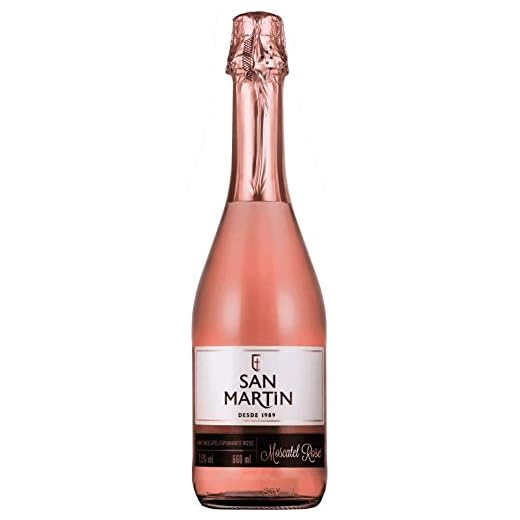 VINHO NACIONAL ESPUMANTE SAN MARTIN MOSCATEL ROSE 660ML
