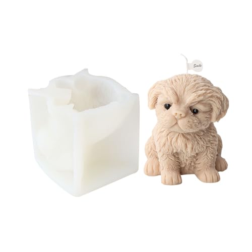 犬クマ型動物石鹸石膏家の装飾樹脂鋳造金型シリコーンエポキシ樹脂骨おやつ用石鹸ベーキング用