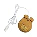 Kisangel Mouse USB Cablato Forma di Orsetto con Design Ergonomico Compatibile e Laptop Plug And Play per Ufficio e Videogioco immagine