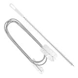 MAEXUS パイプブラシ 2個入り排水溝 ブラシ 詰まり取り 折り曲げ 排水溝 掃除 柔軟 螺旋式排水管ブラシ 排水溝 洗浄 排水管 掃除 ワイヤー トイレ 詰まり 風呂 キッチン用 排水溝つまり