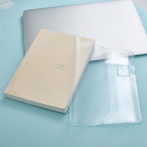 a5 Cover.Jelly PVC Plastic Book Cover. a5 Clear Cover. A5midori Clear Cover .A5Stalogy 5.5 x 8.4inces