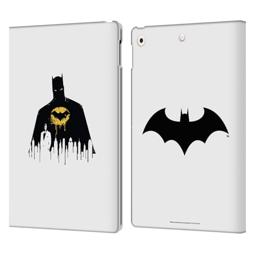 Étui en cuir iPad 10.2 Batman de Head Case Designs aux finitions soignées