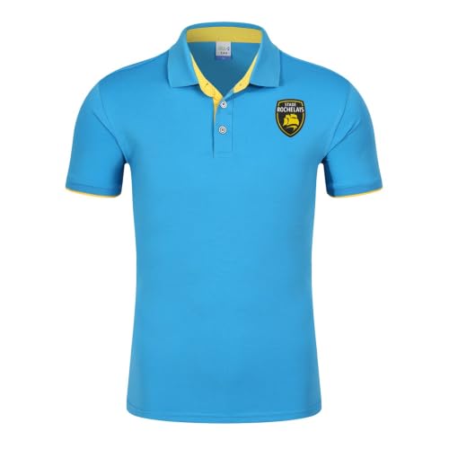 Polo homme Stade Rochelais rugby regular fit shirt sport de golf