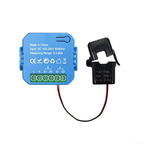 Compteur WiFi Tuya avec mesure indépendante pour stopper le gaspillage d'énergie